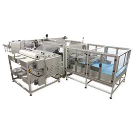 4S-XL Four Side Sealer and 10T Shrink Tunnel System