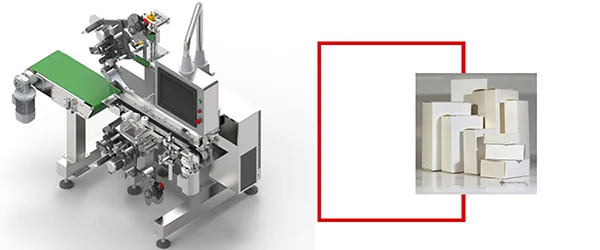 Top Bottom Tamper Proof Labeling Machine