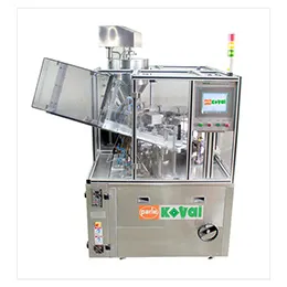 PK 60 AL - A Aluminum Tube Filling & Sealing Machine