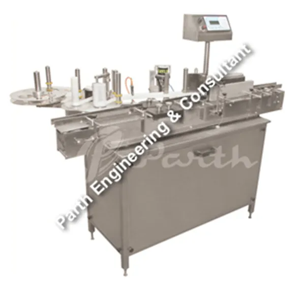 Automatic Vial Sticker Labeling Machine PSAL-120