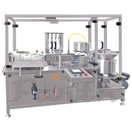 AUTOMATIC SIX HEAD VIAL FILLING & STOPPERING MACHINE MODEL-PAVFRS-150