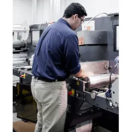 Single & Two Panel Label Services
