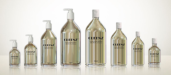 Glass bottles for Hand Sanitizer