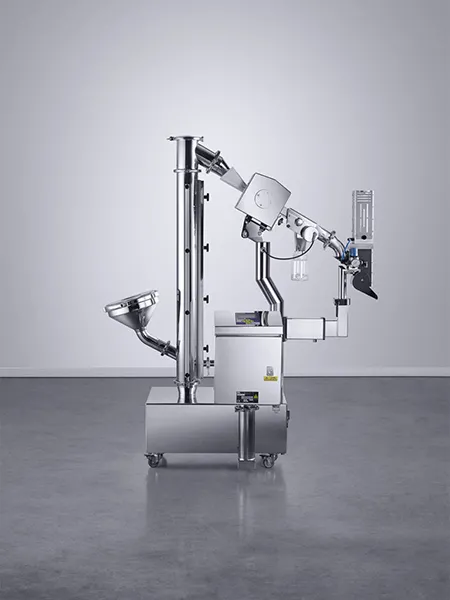 PTGV capsule polisher with metal check
