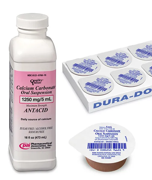 CALCIUM CARBONATE ORAL SUSPENSION
