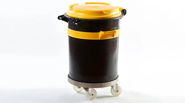 Cylindrical Bin Dolly