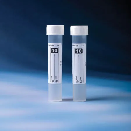 Blood Collection Tubes 10ML Screw Cap-Flat Bottom-Plain