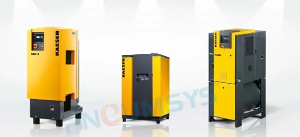 KAESER ROTARY SCREW AIR COMPRESSOR WITH BELT DRIVE