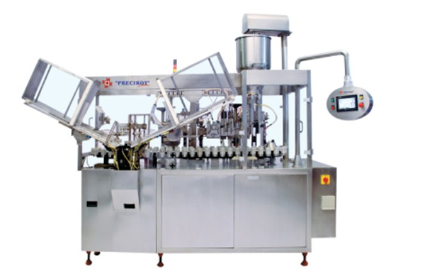 AUTOMATIC DOUBLE HEAD LINEAR TUBE FILLING MACHINE