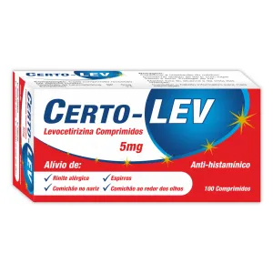CERTO-LEV 5MG TABLETS