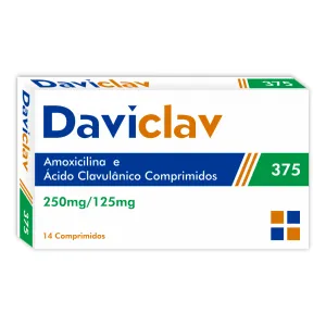 DAVICLAV 375MG TABLETS