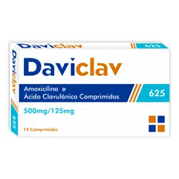 DAVICLAV 625MG TABLETS