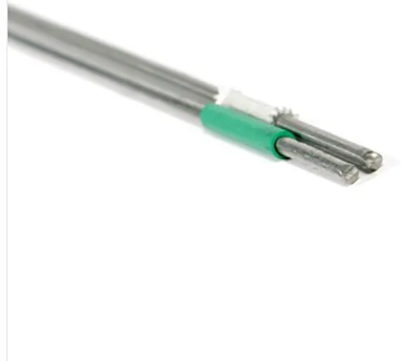 Bare soldered thermocouples