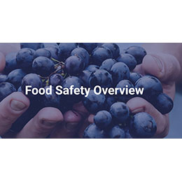 Food Safety Overview