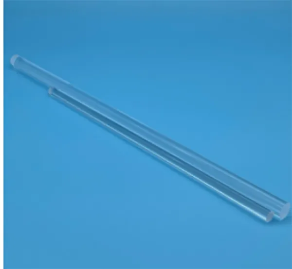 Clear Fused Quartz Rod
