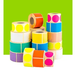 Blank Self-Adhesive Labels