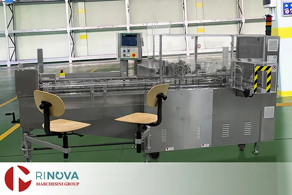 Poly 900 Tonazzi vertical cartoning machine