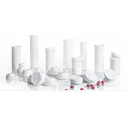 Plastic tubes and desiccant caps