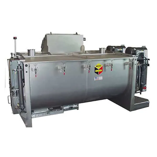 Industrial Twin Shaft Horizontal Batch Mixers