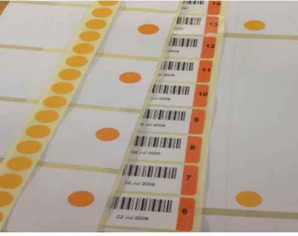 Gamma Radiation Labels