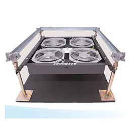AIRBOOST FAN ASSISTED FLOOR TILES