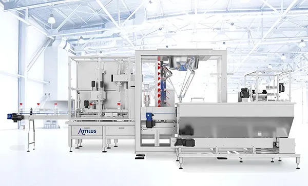 Attilus Continuous Motion Capping Machine
