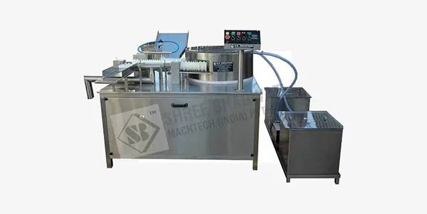 Automatic External Ampoule Washing & Labelling Machine