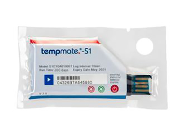TEMPMATE-S1 SINGLE USE USB TEMPERATURE DATA LOGGER