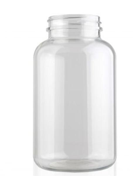 Clear PET Plastic Bottles – Wide Mouth Round Packers