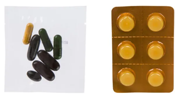 PHARMACEUTICAL BLISTER CARD PACKAGING