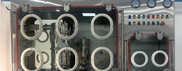 Microniser Barrier isolator