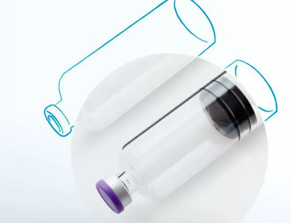Large-volume glass cartridges