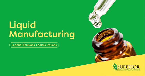 Liquid Vitamin Supplement Manufacturing