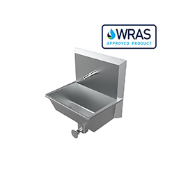 Knee Push Operated Hand Wash Station Sink