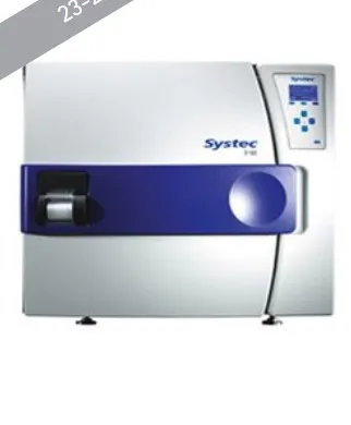 HORIZONTAL BENCH-TOP AUTOCLAVES SYSTEC D-SERIES
