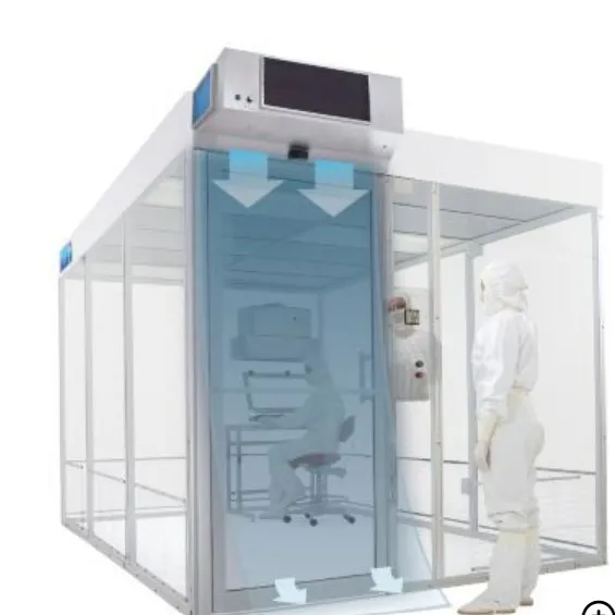 High-Velocity Cleanroom Air Curtains