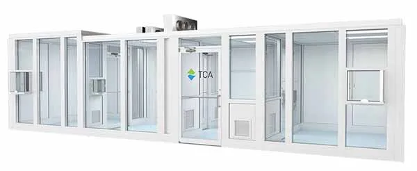 4 Room Sterile Compounding Cleanroom Suite