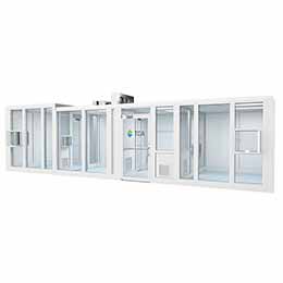 4 Room Sterile Compounding Cleanroom Suite