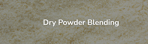 Dry Powder Blending