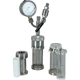 Small-scale pressure reactors, not stirred