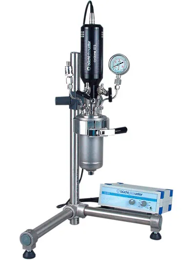 Small-scale pressure reactors, stirred