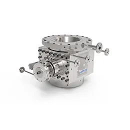 Polymer discharge pumps