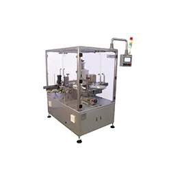 Tamper evident labelling machine