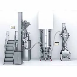 OEB 4 level toxic materail wet type granulation Line
