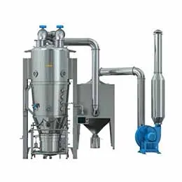 Pharmaceutical continuous fluid bed dryer