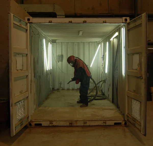 Blasting Booth